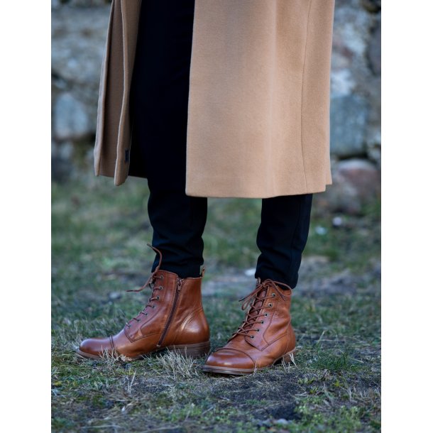 Ten Points - Stvlette i cognac med snre og lynls - 60004
