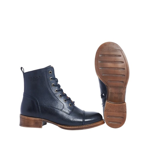 Ten Points - Stvlette i bl med snre og lynls - 60004