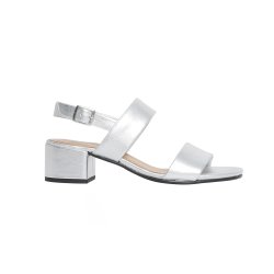 Ten Points - Sandal i slv med moderat hl - 60420