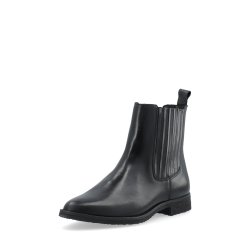 Cashott - Chelsea boots i sort med elastik - Casagnes