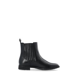 Cashott - Chelsea boots i sort med elastik - Casagnes