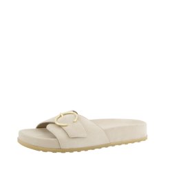 Paul Green - Slippers i r�hvid med guldsp�nde - 6170