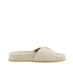 Paul Green - Slippers i r�hvid med guldsp�nde - 6170
