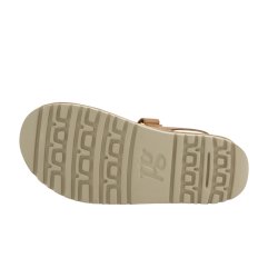 Paul Green - Sandal i camel med remme og velcro - 6175