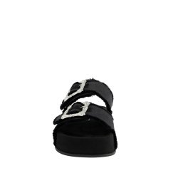Paul Green - Slippers i sort med sp�nder og plateaus�l - 6221