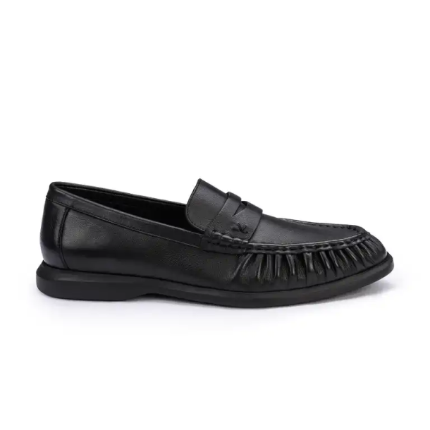 Lloyd herre - Loafer i sort med rynke-effekt - N-Stride