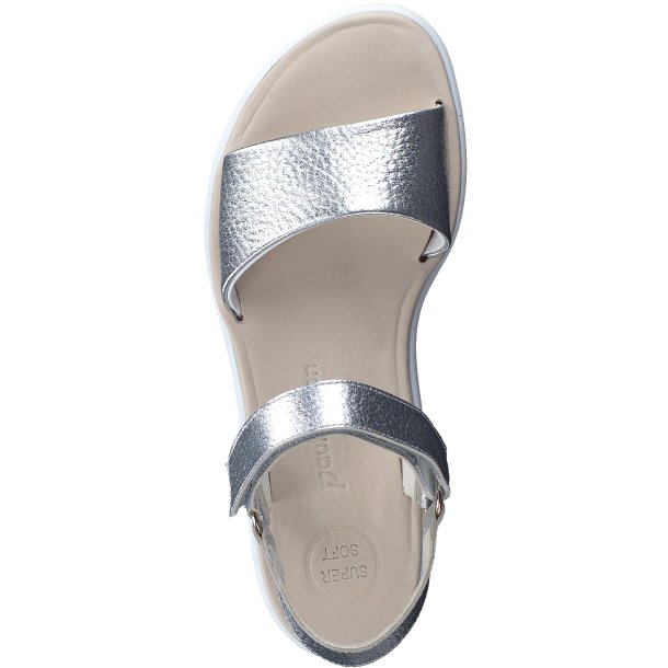 Paul green - Sandal i slv med chunky sl - 7781