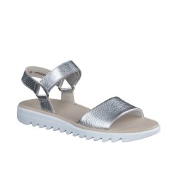 Paul green - Sandal i slv med chunky sl - 7781