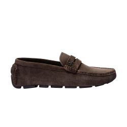 Lloyd herre - Loafer i m�rkebrun med bl�de s�ler - Rover