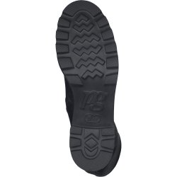 Paul Green - Stvle i sort skind med stretch i skaft - 8141