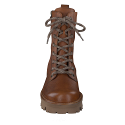 Paul Green - Stvlette i lys cognac skind med snre, lynls og grov sl - 8146