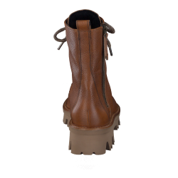 Paul Green - Stvlette i lys cognac skind med snre, lynls og grov sl - 8146