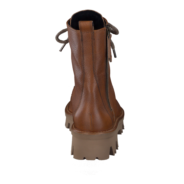 Paul Green - Stvlette i lys cognac skind med snre, lynls og grov sl - 8146