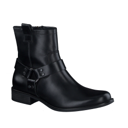 Paul Green - Biker i sort skind - 8188