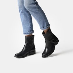 Paul Green - Biker i sort skind - 8188