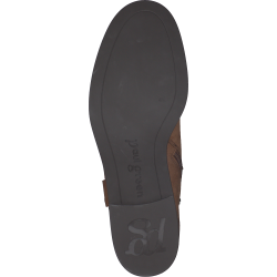 Paul Green - Biker i cognac nubuck - 8188