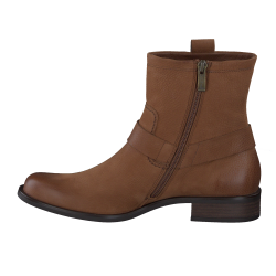 Paul Green - Biker i cognac nubuck - 8188