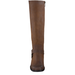 Paul Green - Biker med langt skaft og blokhl i brun - 8196