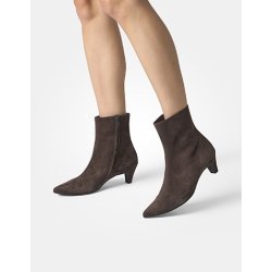 Paul Green - Stvlette i brun ruskind med lille hl - 8288