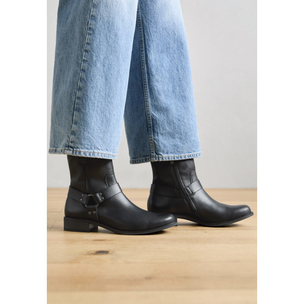 Paul Green - Biker i sort skind - 8188