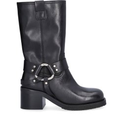 Billi Bi - Biker med trekvartlangt skaft i sort - A7196