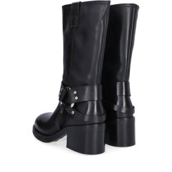 Billi Bi - Biker med trekvartlangt skaft i sort - A7196