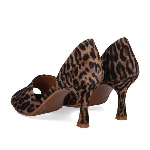 Billi Bi - Sandalsko i leopard med slank hl - A8170