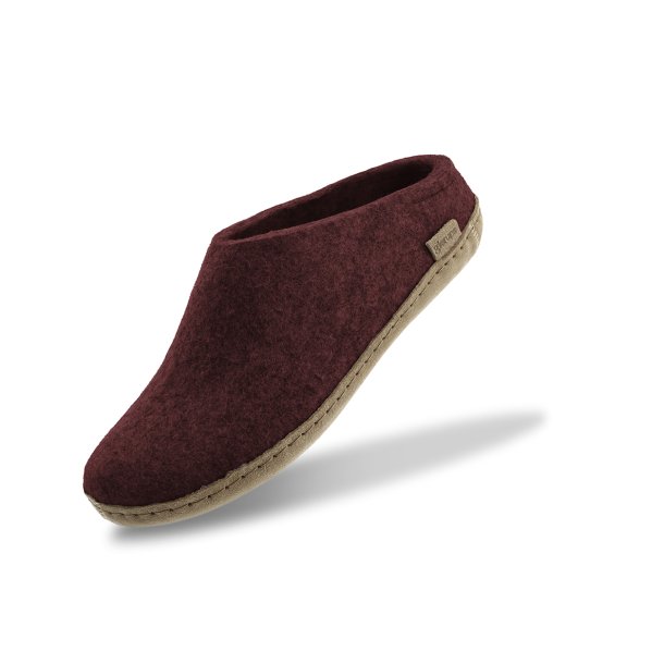 Glerups - T�ffel i bordeaux 