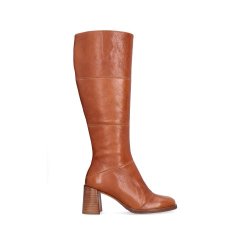 Billi Bi - St�vle i cognac med h�l - B1302