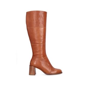 Billi Bi - St�vle i cognac med h�l - B1302