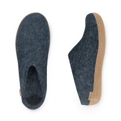 Glerups - tffel i denim-bl