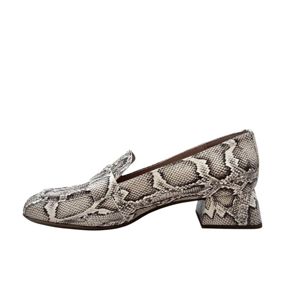 Wonders - Loafer i snake med lille h�l - D1204