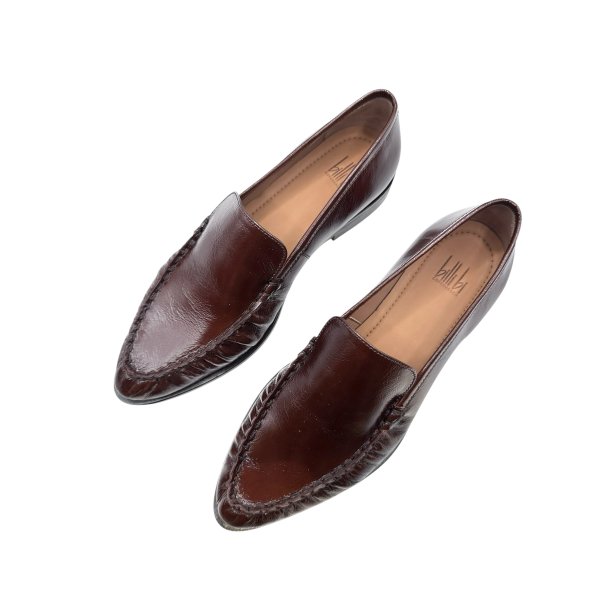 Billi Bi - Loafer i cognac lak med spids snude - A9677