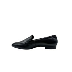 Paul Green - Flad loafer i sort med spids snude - 1225
