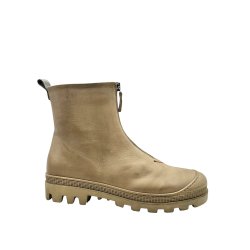 Lofina - St�vlette i sand med lynl�s p� front- 10400