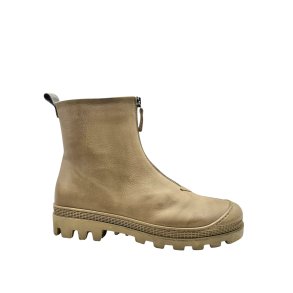 Lofina - St�vlette i sand med lynl�s p� front- 10400