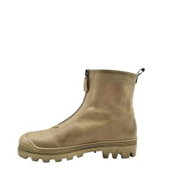 Lofina - St�vlette i sand med lynl�s p� front- 10400