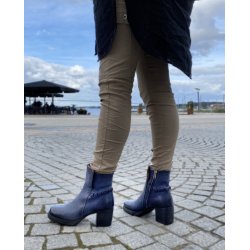 Airstep - Stvlette i bl med plateau og hl