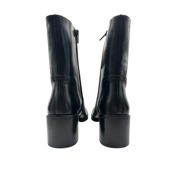 Wonders - St�vlette i sort med blokh�l - H6511