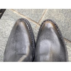 Moma - Cowboystvle i sort med elastik