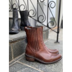 Moma - Cowboystvle i kastanie med elastik