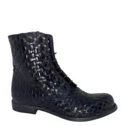 Moma - Stvlette i sort flet med snre og lynls