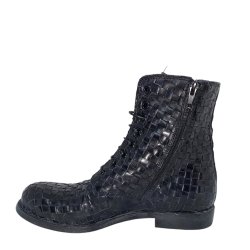 Moma - Stvlette i sort flet med snre og lynls