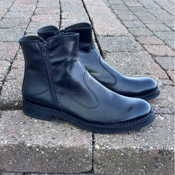 Bubetti herre - Stvle i sort med lynlse - 8460