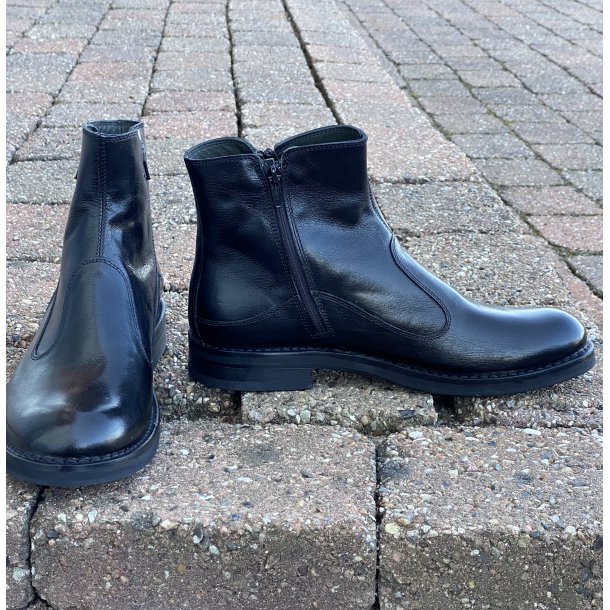 Bubetti herre - Stvle i sort med lynlse - 8460