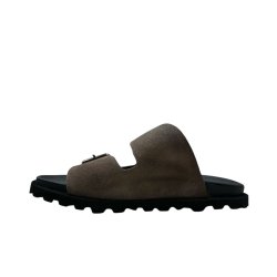 Lofina herre - Slippers i gr�-brun - U9911