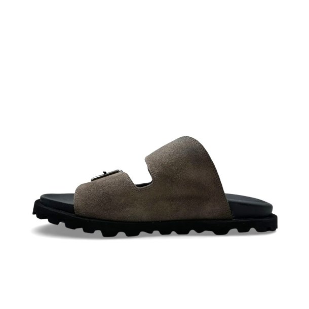 Lofina herre - Slippers i gr�-brun - U9911