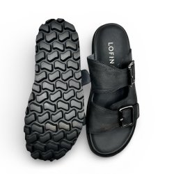 Lofina herre - Slippers i sort - U9911