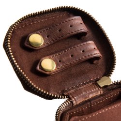 Depeche - Lille smykkeskrin i cognac