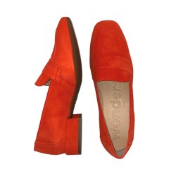 Wonders - Loafer i coral med lille hæl - 5020 - WONDERS - Como